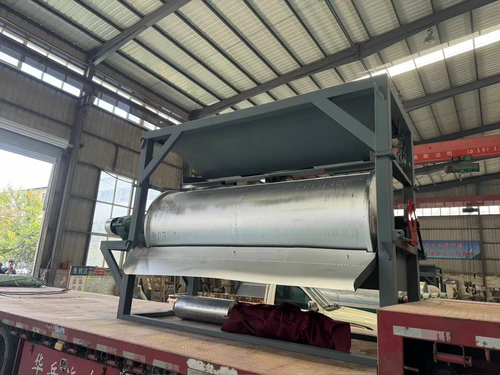 干式磁選機(jī)發(fā)貨現(xiàn)場(chǎng)